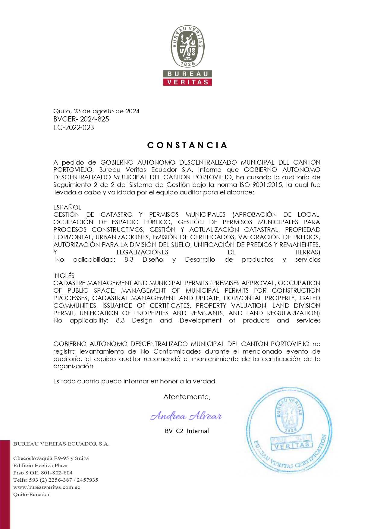 Constancia
